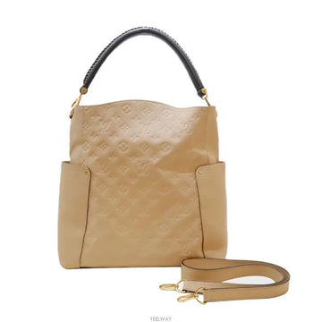 LOUIS VUITTON M50075 Bagatelle Hobo Tasche Monogram Empreinte Tote Schultertasche 7268015268 78570921 [P]