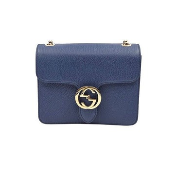 GUCCI インターロッキング GG チェーン クロスバッグ (510304) 90126013 160309739 [P]