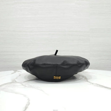 Dior Beret Black Lambskin 73DRM910A700 160310120 [P]