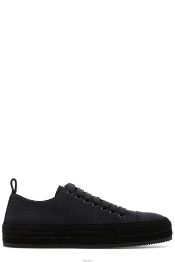 ANN DEMEULEMEESTER GERT LOWTOP DENIM Sneaker Schwarz 2201MN03185099 32340300 [P]