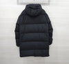 STONE ISLAND Wappen Crinkle-Lapse Schwarz Lange Daunenjacke 157182672 [P]