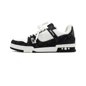 LOUIS VUITTON LV Trainer Sneaker für Herren in schwarzem Denim 1A9JG8 160313911 [P]