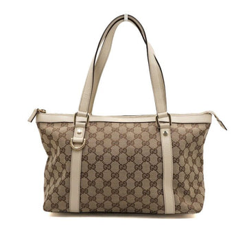 Gucci Canvas Shopper Tote Bag 141470 GG AA67504 160336092 [P]