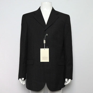 Zegna Gray Stripe Lana Wool 3-Button Regular Fit Men's Suit Set aa66779 160340469 [P]