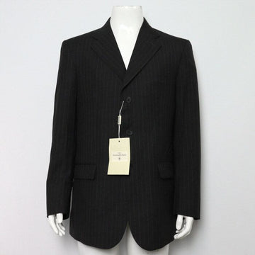 Zegna Gray Stripe Lana Wool 3 Button Regular Fit Men's Suit Set aa66782 160340461 [P]