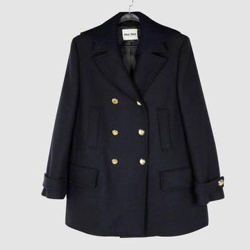 Miu Miu Cloak Peacoat ML970 15313 160350254 [P]