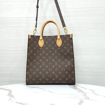 LOUIS VUITTON PM Monogram Cross Tote Bag M45848 160352989 [P]