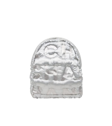CHANEL Silver Dudon Backpack 66346 160358664 [P]