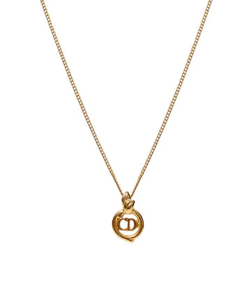 DIOR Runde CD Goldkette 60608 160360186 [P]