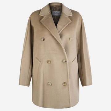 MAXMARA ダブルウールカシミアショートコート 160363468 [P]