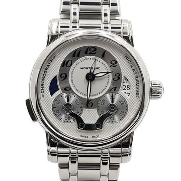 MONTBLANC Chronograph Automatikuhr 43mm Stahl für Herren 102337 160366880 [P]
