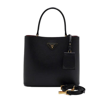 Prada Saffiano Panier Double Large Tote Bag and Shoulder Bag 1BA211 160369596 [P]
