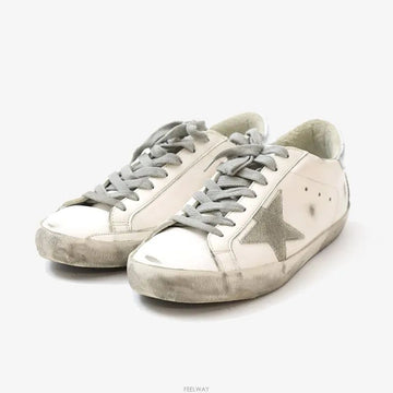 Golden Goose Superstar Classic White Silver Tab Sneakers 39 160406181 [P]