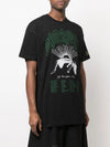 RAF SIMONS GRIMCRAWLER オーバーサイズ 半袖T シャツ ブラック 221M132190010099 33014581 [P]
