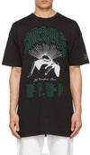 RAF SIMONS GRIMCRAWLER オーバーサイズ 半袖T シャツ ブラック 221M132190010099 33014581 [P]