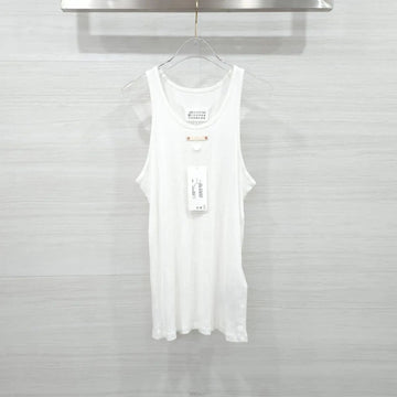 MAISON MARGIELA タンクトップ ホワイト S50NL0049 160407137 [P]