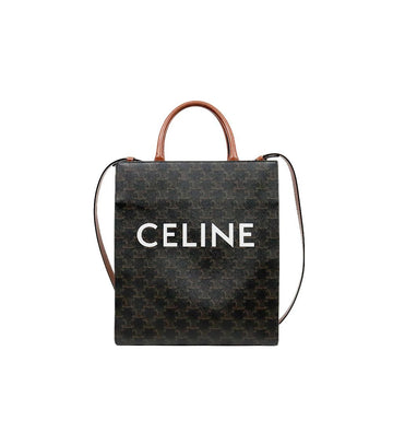 CELINE Trio Canvas Cabas Tote Bag 68254 160409750 [P]