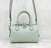 GUCCI オフィディア GG ミニ トップハンドル バッグ ペール グリーン デニム 772053 148508096 [P]
