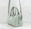 GUCCI オフィディア GG ミニ トップハンドル バッグ ペール グリーン デニム 772053 148508096 [P]