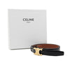 CELINE レザー 25MM ゴールドトリオンフ スモール ウィメンズ ベルト aa67522 160533654 [P]