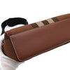Burberry Dark Birch Brown Knit Check Notebook Shoulder Bag Crossbody AA67566 160533702 [P]