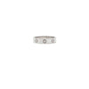 Cartier 18K White Gold 1P Diamond Love Ring Size 10 B40505 160536178 [P]