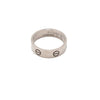 CARTIER Klassischer Love Ring aus 18K Weißgold 18 160536834 [P]