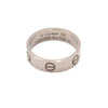 CARTIER Klassischer Love Ring aus 18K Weißgold 18 160536834 [P]