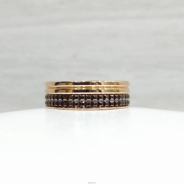 Boucheron Classic Wedding Band Ring Large 18K Rose Gold 57 JAL00292 160540491 [P]