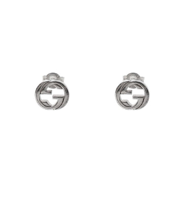 Gucci Interlocking G Silver Earrings 67156 160555481 [P]