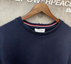 THOM BROWNE サークリング アームバンド スウェットシャツ ネイビー MJT248AE012811 148410086 [P]