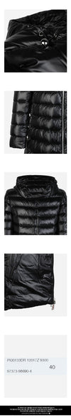 Herno A-Shape Padded Resort Coat Black PI00133DR 12017Z 9300 160549701 [P]