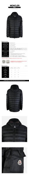 MONCLER Männer Padded Jacke Schwarz 1A00075 597XQ 999 160645623 [P]