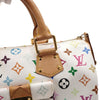 Louis Vuitton Murakami Monogram White Multi Speedy 30 Tote Bag 67753 160680109 [P]