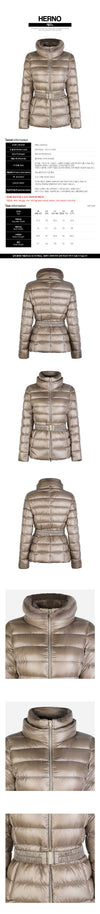 HERNO Damen Cloudy Daunenjacke Dove Grey PI0485DIC 12017Z 2600 160681794 [P]