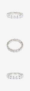 CARTIER ウェディングリング 4.1MM フルパヴェリング PYQG138H 160724511 [P]