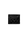 CHANEL Black Wallet 21869 160735969 [P]