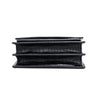 Saint Laurent Black Crocodile Embossed Medium Sunset Monogram Silver Chain Shoulder Bag Crossbody AA67902 160762250 [P]