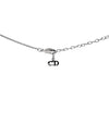 Dior Cubic CD Silver Necklace 58365 160785657 [P]