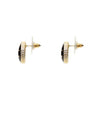 CHANEL Runde CC Ohrringe 68282 160785691 [P]