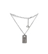 Dior Cubic Plate Silver Bracelet 67667 160786194 [P]