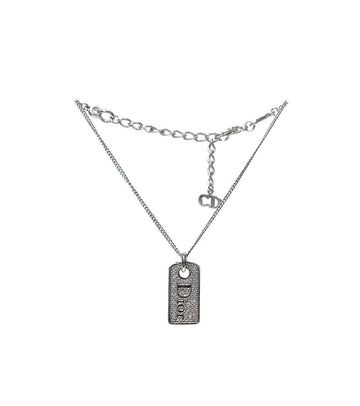 Dior Cubic Plate Silver Bracelet 67667 160786194 [P]