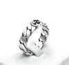 Gucci Interlocking G Silver Ring 7217365485 73994701 [P]
