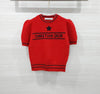 Dior Red Wool Cashmere Sweater Knit 224S09AM308 157177028 [P]
