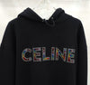 Celine Rhinestone Hoodie Black 2Y87B670Q 153094887 [P]