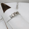 Hermes Destin Loafer Blanc Silver 160830673 [P]
