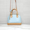Louis Vuitton Monogram Vernis Alma BB Tote Shoulder Bag Sky M24062 160774503 [P]
