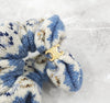 Celine Fair Isle Wool Scrunchie Hairband 461BV2BOW 151800838 [P]
