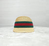GUCCI ウーブンラフィアハット M 576249 157264354 [P]