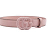 GUCCI 409417 ライトピンク GG マーモント シン 2cm レディース ベルト 157312230 [P]